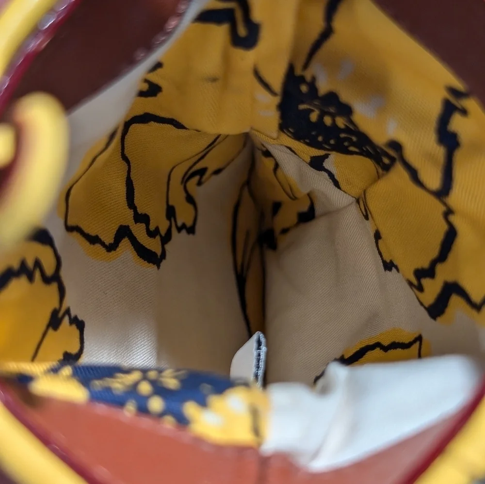 Kate Spade New York Chelsea Fleur Shoulder Bag and Coin purse Vintage Rare - Picture 13 of 15